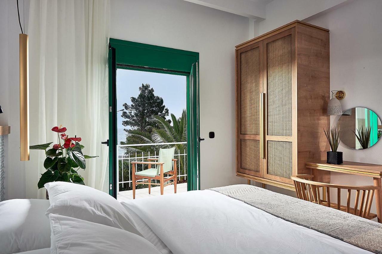 Beachfront Villa On Crete - Kirvas, Member Of Pelagaios Villas Koutsounari Exteriör bild