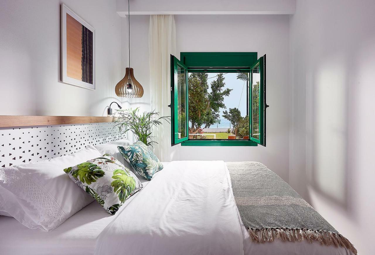 Beachfront Villa On Crete - Kirvas, Member Of Pelagaios Villas Koutsounari Exteriör bild